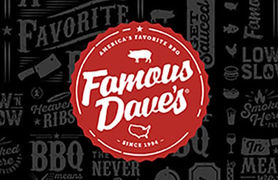 Famous Dave’s US gift card