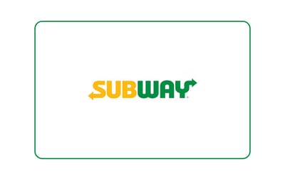Subway Cash Voucher Malaysia gift card