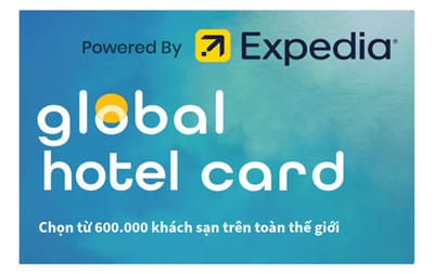 Global Hotel Card powered by Expedia Vietnam gift card