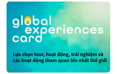 Global Experiences Card powered by Viator Vietnam gift card