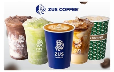 ZUS COFFEE Cash Voucher Malaysia gift card