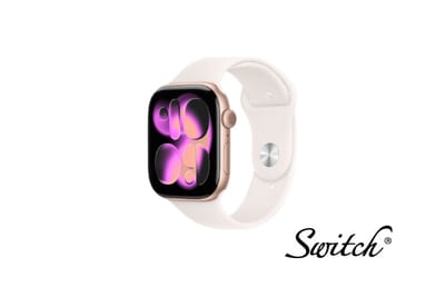 Apple Watch Series 11 GPS 46mm Rose Gold Aluminium Case with Light Blush Sport Band - S/M MEV64X/A Malaysia gift card