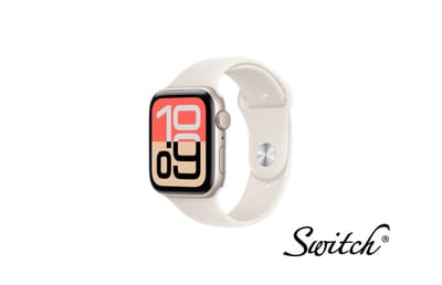 Apple Watch SE 3 GPS 44mm Starlight Aluminium Case with Starlight Sport Band - S/M MEHG4X/A Malaysia gift card