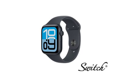 Apple Watch SE 3 GPS 44mm Midnight Aluminium Case with Midnight Sport Band - S/M MEHN4X/A Malaysia gift card
