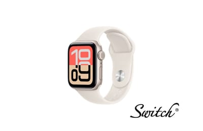 Apple Watch SE 3 GPS 40mm Starlight Aluminium Case with Starlight Sport Band - S/M MEH34X/A Malaysia gift card