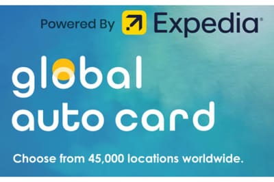 Global Auto Card powered by Expedia AT gift card