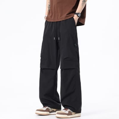 Men's Casual Sports Straight Trousers