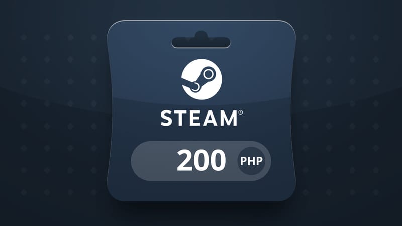 Steam Wallet PHP 200 Gift Card PH screenshot 1