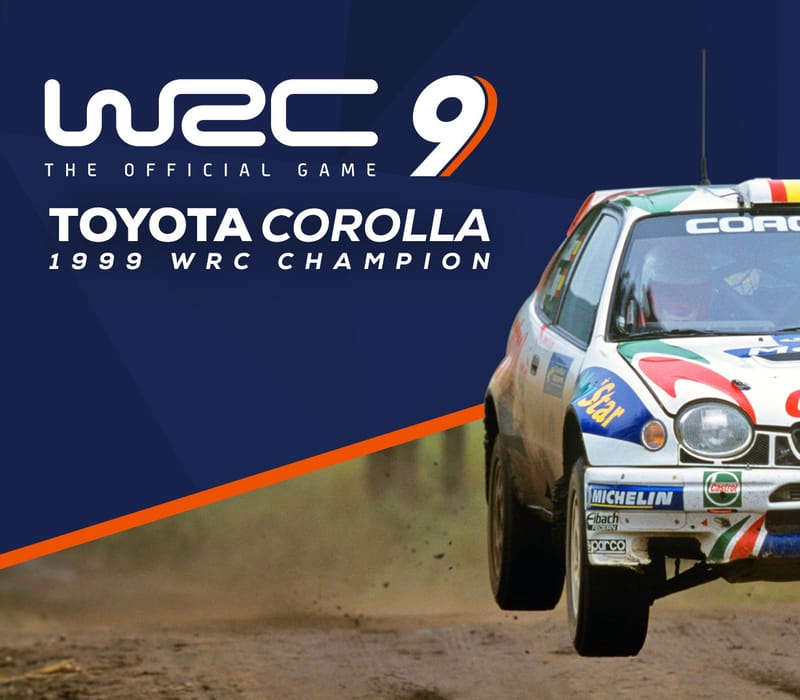 WRC 9 - Toyota Corolla 1999 DLC Steam CD Key cover art