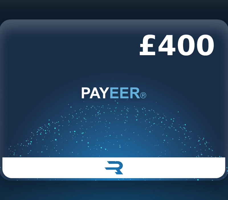 Rewarble Payeer GBP 400 Gift Card cover art