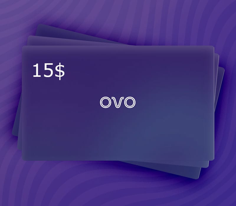 Rewarble OVO Cash USD 15 Gift Card cover art