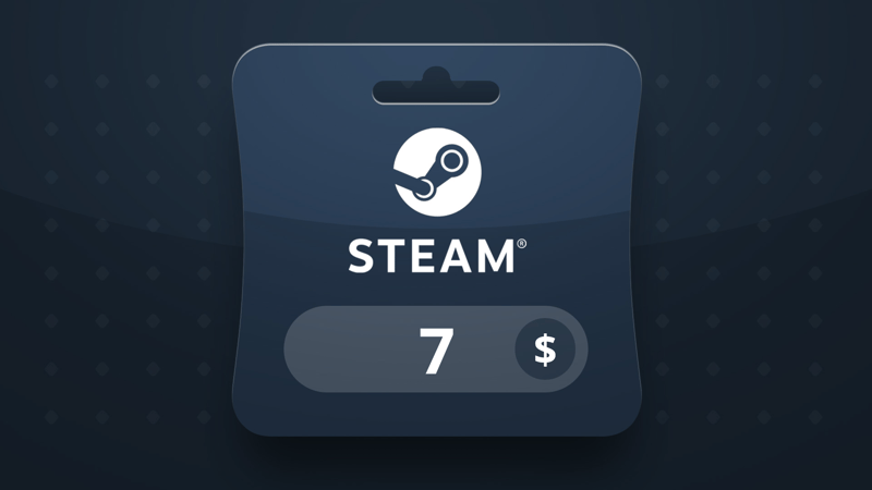 Steam Wallet USD 7 Gift Card LK screenshot 1
