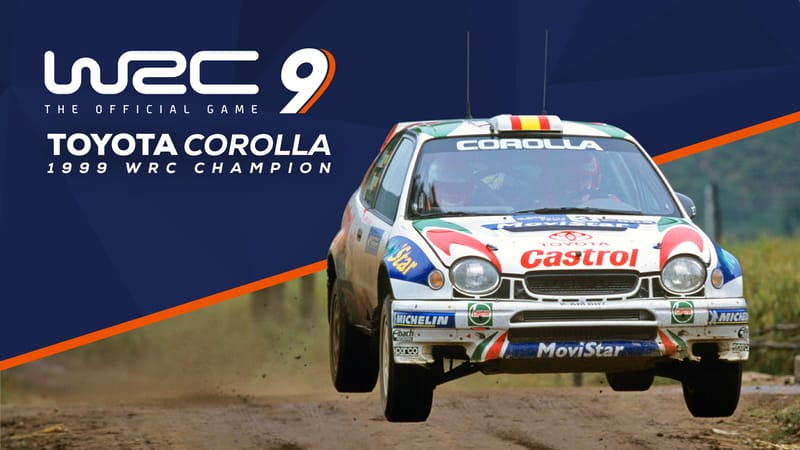 WRC 9 - Toyota Corolla 1999 DLC Steam CD Key screenshot 1