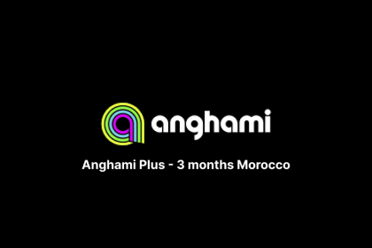 Gift card Anghami Plus - 3 months Morocco