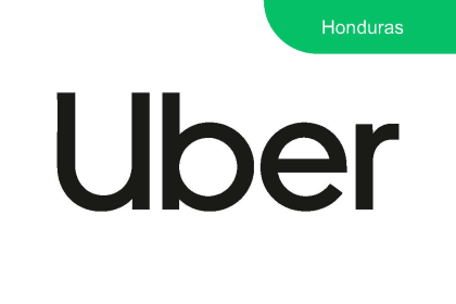 Uber Rides Honduras gift card