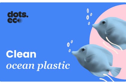 Подарункова картка Dots.eco - Clean ocean plastic LV