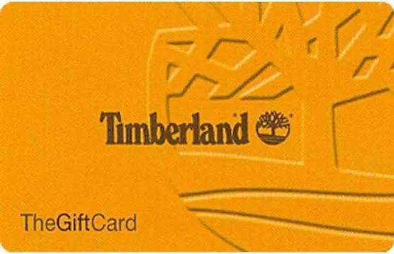 Carte cadeau Timberland Israel