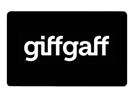 Giff Gaff UK gift card