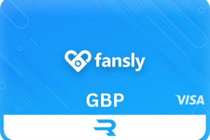 Rewarble Fansly GBP gift card