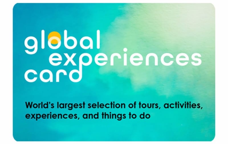 Global Experiences Card powered by Viator Singapore gift card