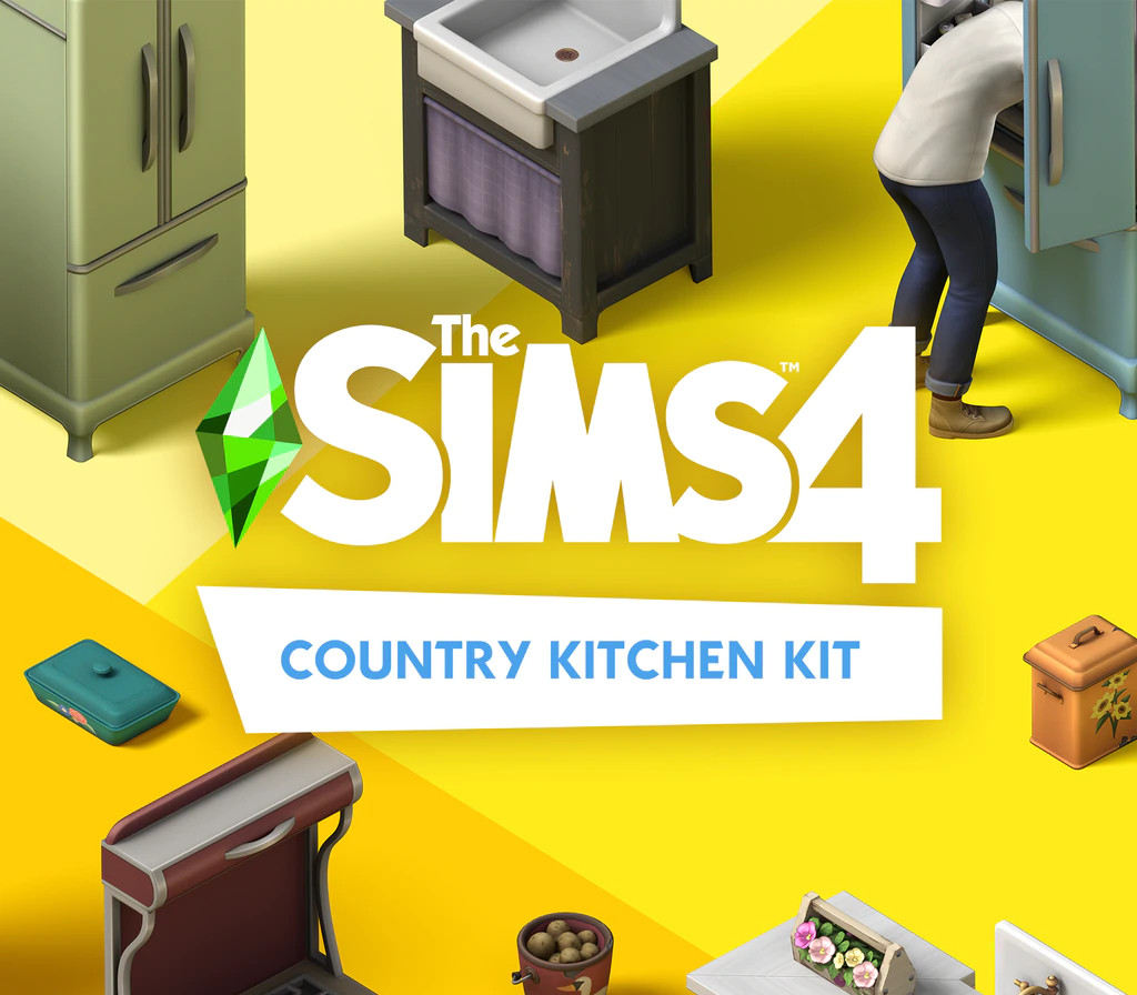 The Sims 4 - Country Kitchen Kit DLC PC EA App CD Key cover art