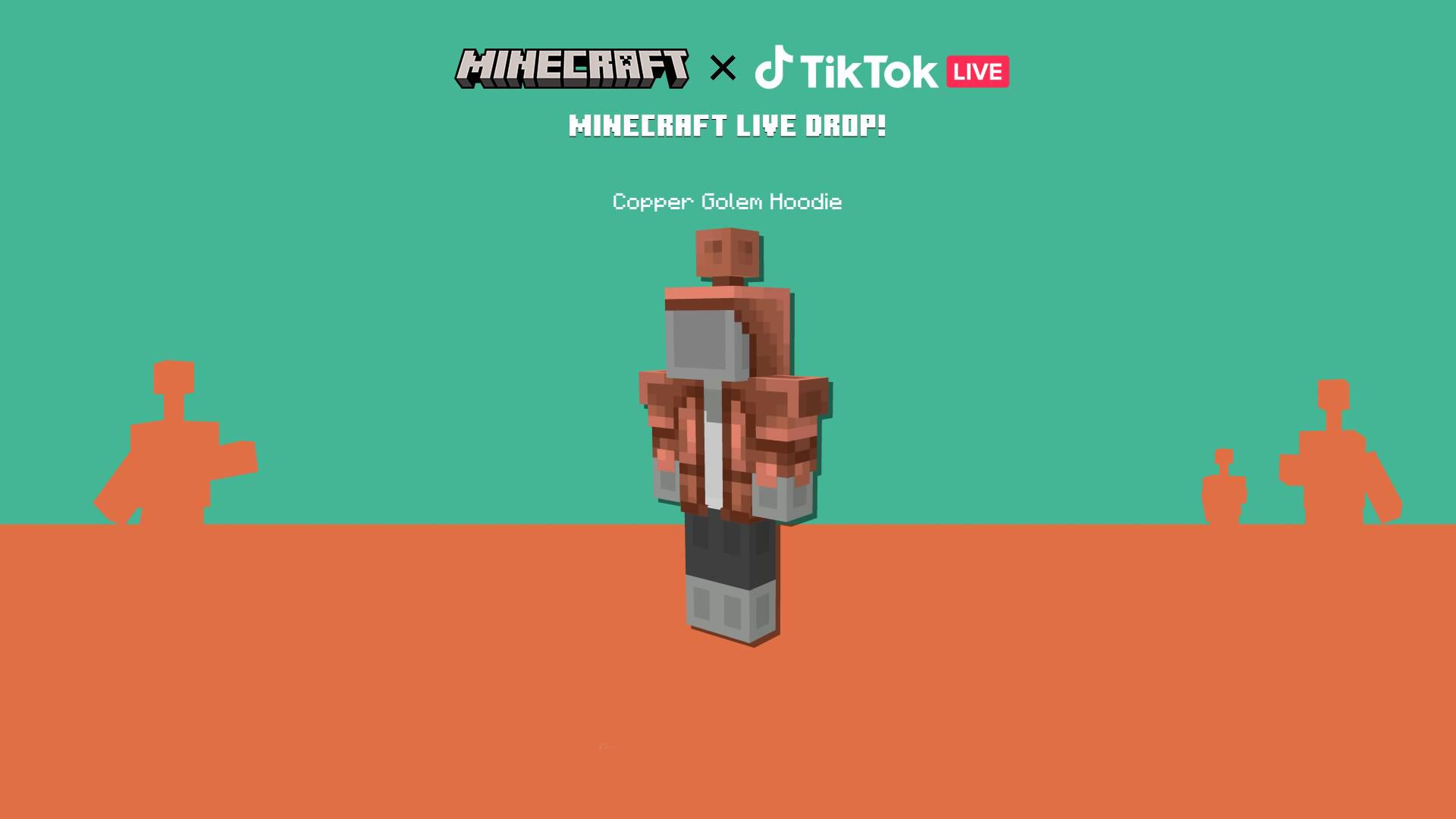 Minecraft Java & Bedrock Edition -  Copper Core Twitch Skin DLC PC CD Keyのスクリーンショット1