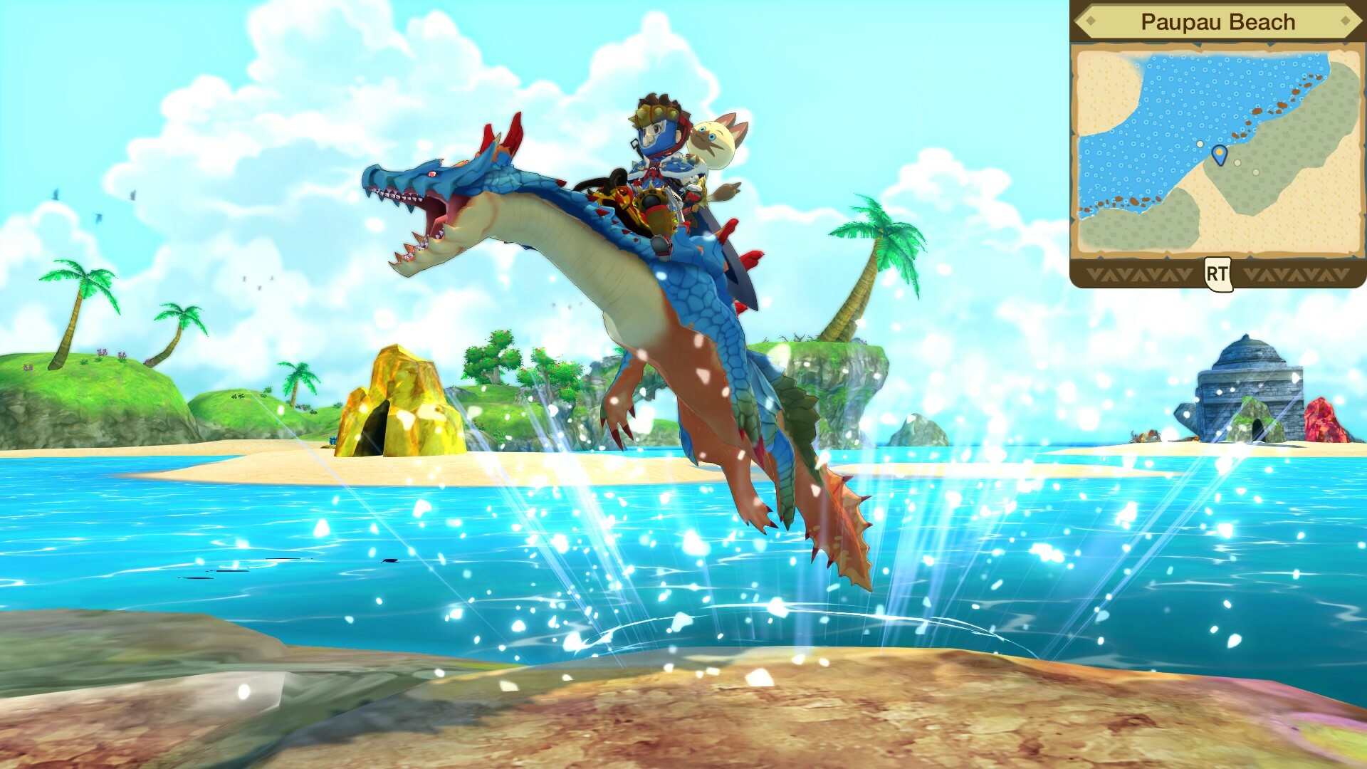 Monster Hunter Stories Nintendo Switch Access screenshot 5