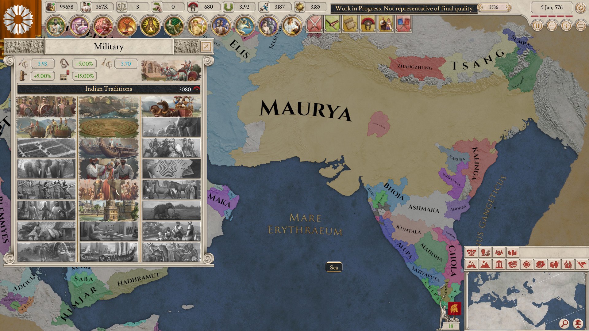 Imperator: Rome Deluxe Edition NA Steam CD Key screenshot 12