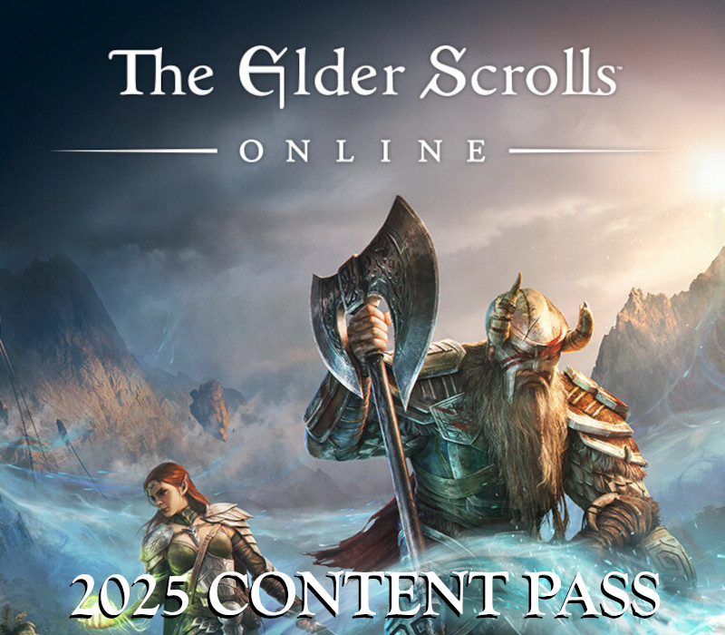 The Elder Scrolls Online - 2025 Content Pass DLC EU PC Steam CD Key cover art