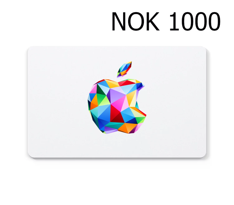 Cover von Apple 1000 NOK Gift Card NO