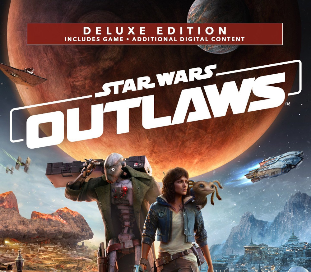Star Wars Outlaws: Deluxe Edition PC Ubisoft CD Key cover art