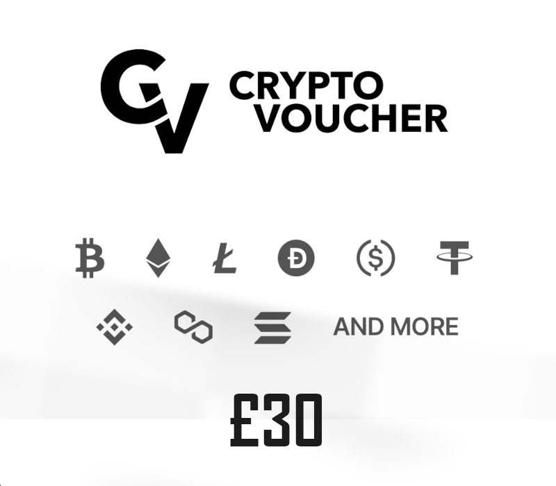 Copertina di CRYPTO VOUCHER GBP 30 Key Global