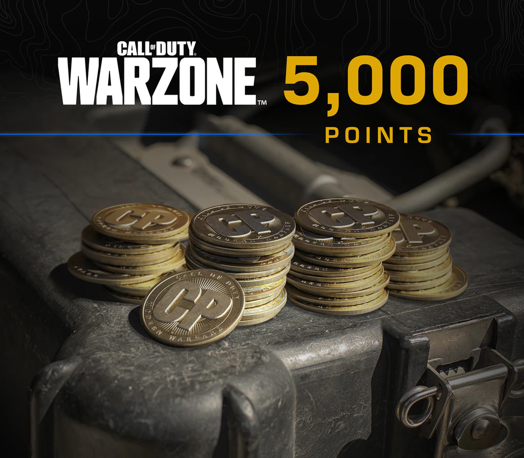 Call of Duty: Warzone - 5,000 Points JP XBOX One / Xbox Series X|S CD Key cover
