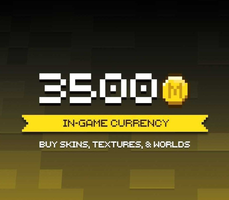 Minecraft Minecoins Pack - 3500 Coins CD Key cover art