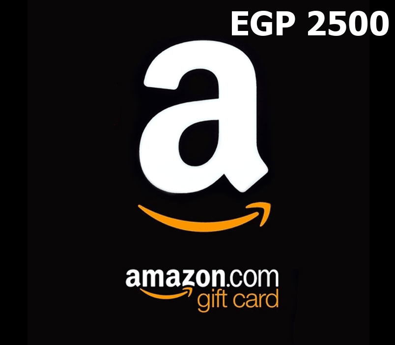 Amazon 2500 EGP Gift Card EG cover art