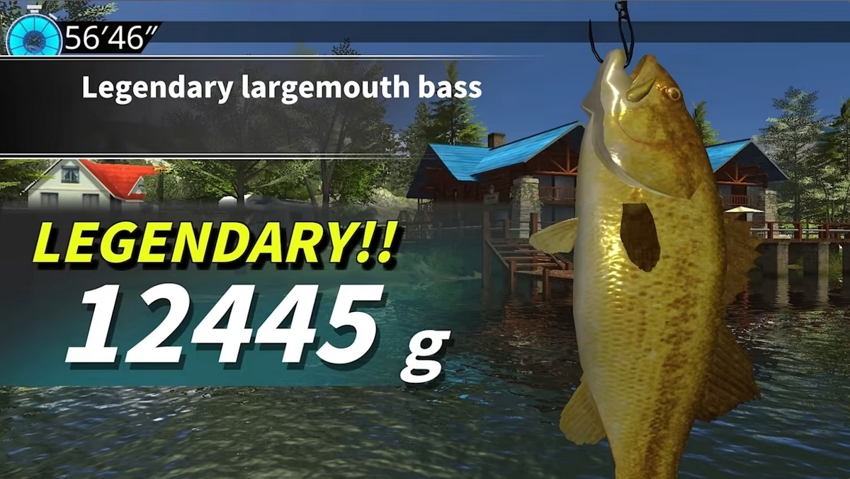 Legendary Fishing EU Nintendo Switch CD Key – Screenshot 1