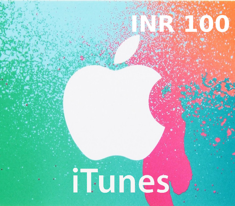Okładka iTunes ₹100 INR Card