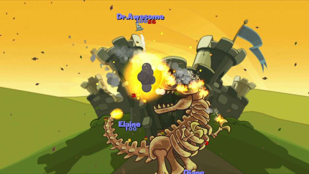 Screenshot 1 di Worms Reloaded - Forts Pack DLC EU PC Steam CD Key