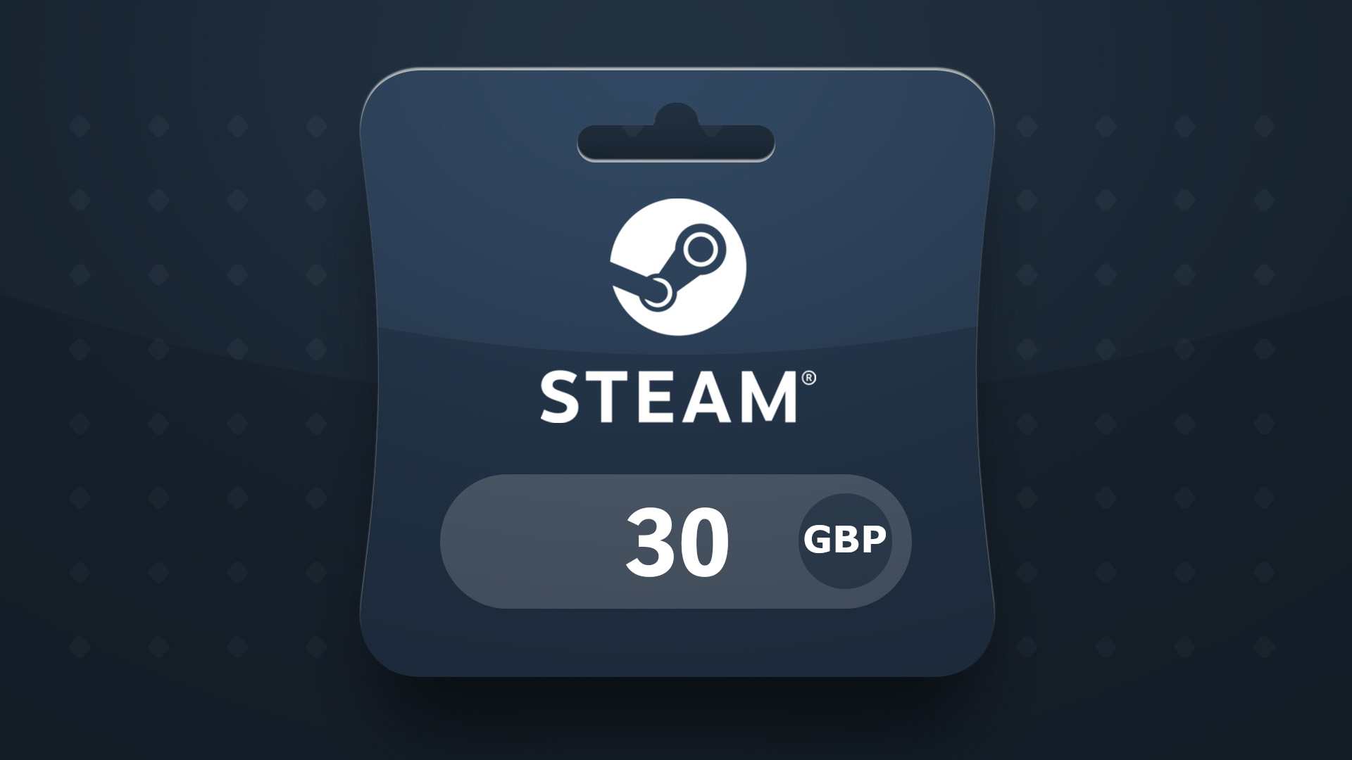 Steam Wallet GBP 30 Gift Card UK – Screenshot 1