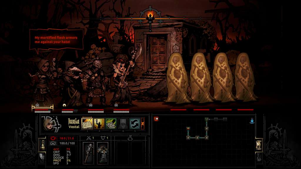 Darkest Dungeon: Ancestral Edition 2018 EU PC Steam CD Key screenshot 5