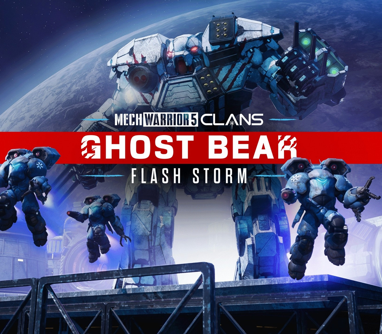 MechWarrior 5: Clans - Ghost Bear: Flash Storm DLC PC Steam CD Key cover art