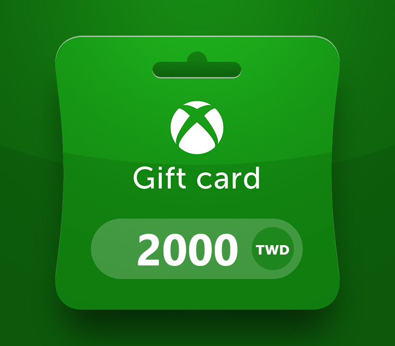 XBOX Live TWD 2000 Prepaid Card TW cover art