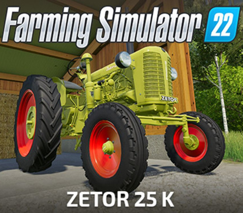 Cover von Farming Simulator 22 - Zetor 25 K DLC PC Steam CD Key