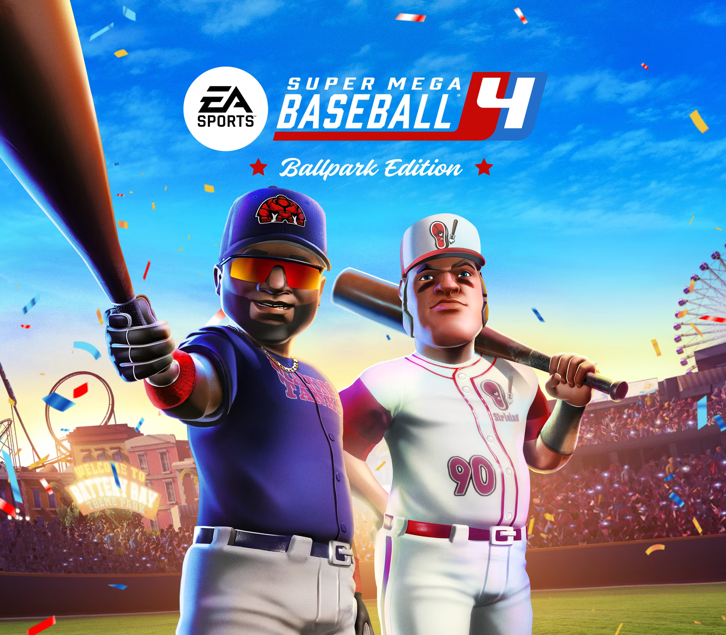Super Mega Baseball 4: Ballpark Edition US XBOX One / Xbox Series X|S CD Key cover art