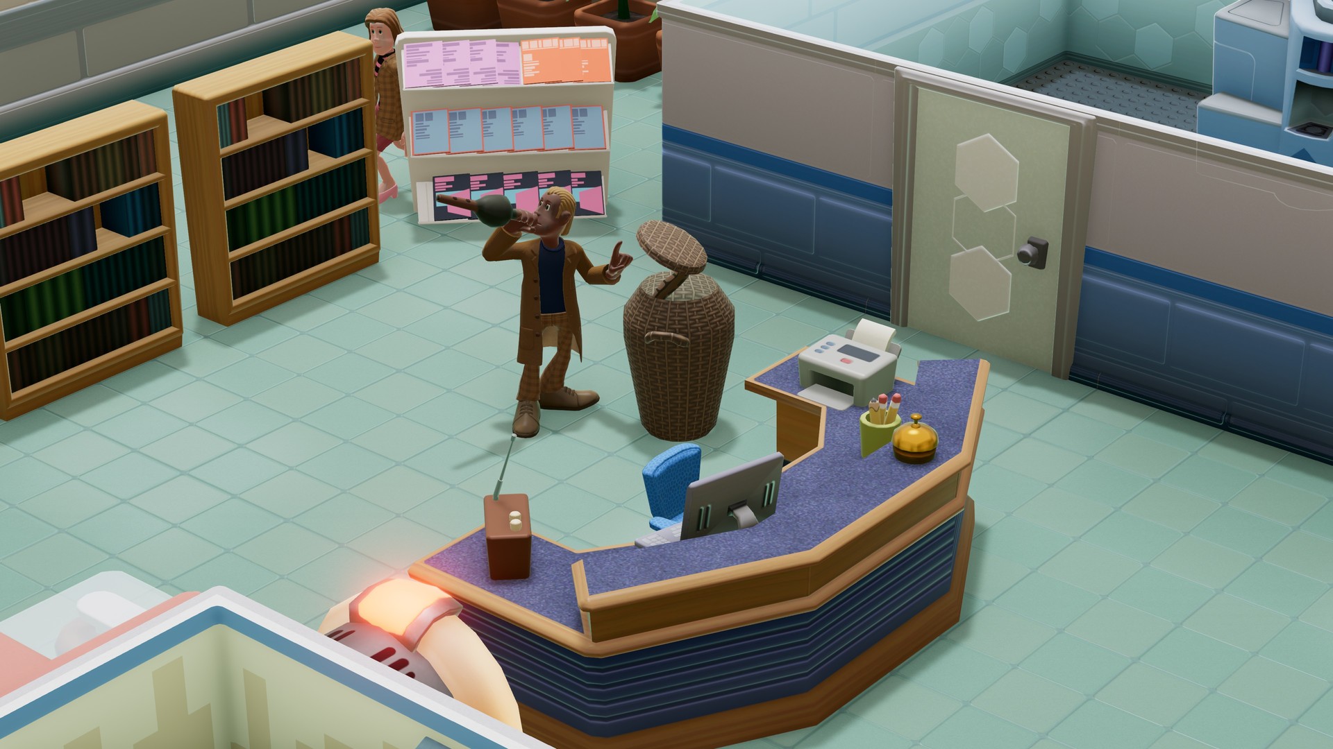 Screenshot 4 di Two Point Hospital - Retro Items Pack DLC EU PC Steam CD Key