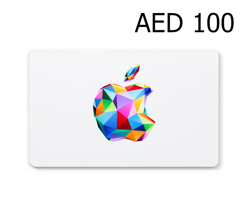Apple 100 AED Gift Card AE cover art