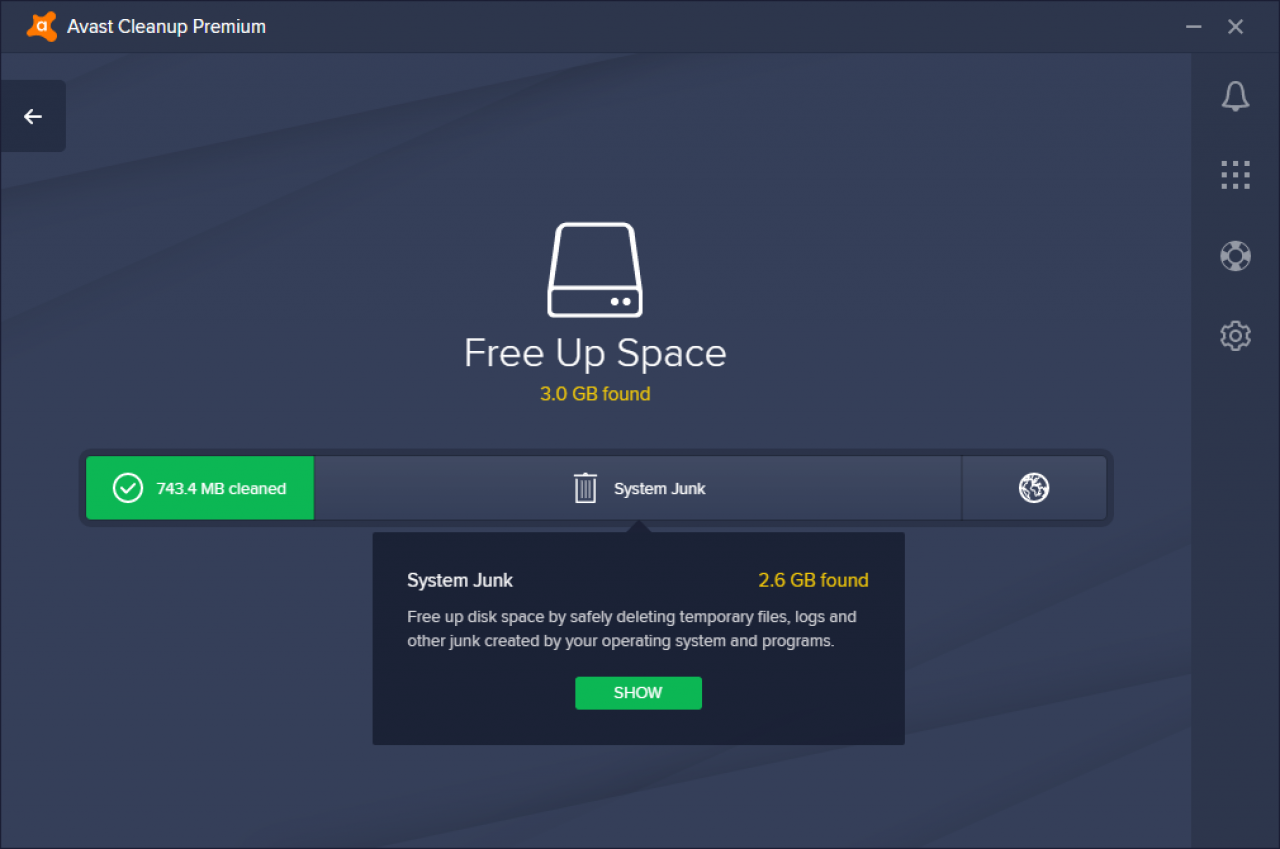 Avast Cleanup Premium 2020 (1 Year / 1 PC) screenshot 1