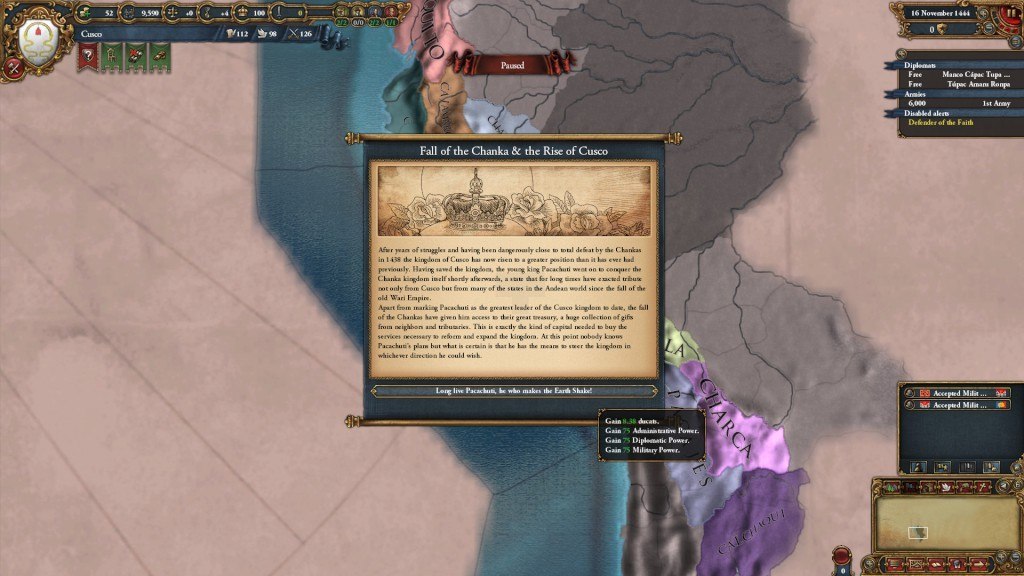 Europa Universalis IV - El Dorado Collection PC Steam CD Key screenshot 5