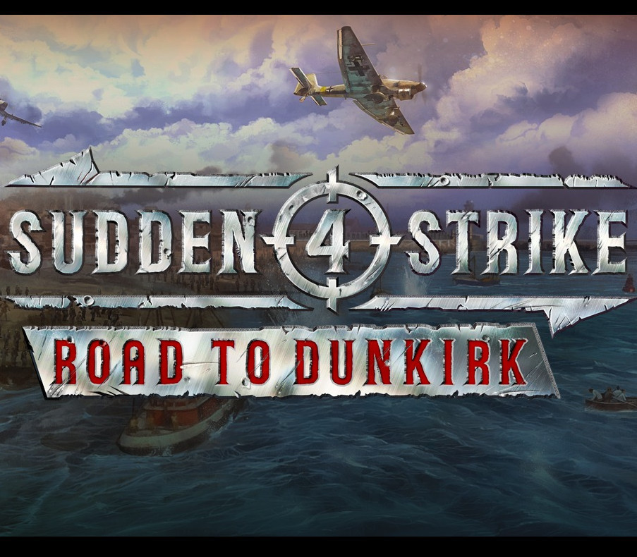 Sudden Strike 4 - Road to Dunkirk DLC EU PC Steam CD Key cover art