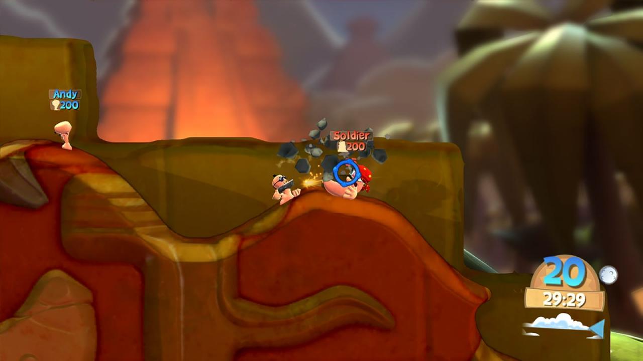 Screenshot 1 di Worms Battlegrounds EU XBOX One CD Key